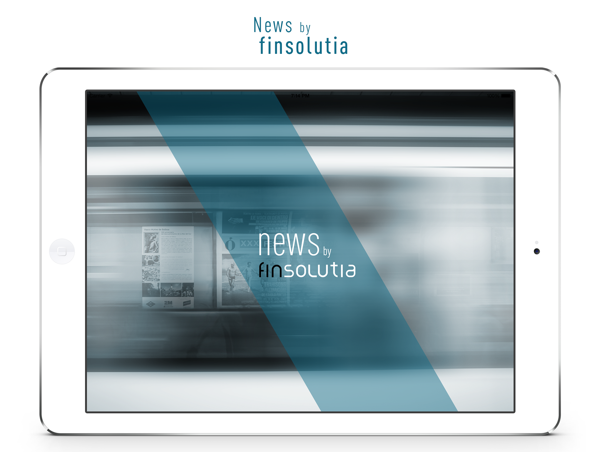News by Finsolutia iPad 1